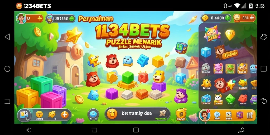 Tampilan gameplay <strong>1234BETS</strong> yang seru dan menantang.