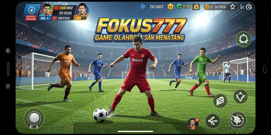 Gameplay seru FOKUS777 dengan aksi olahraga yang mendebarkan.