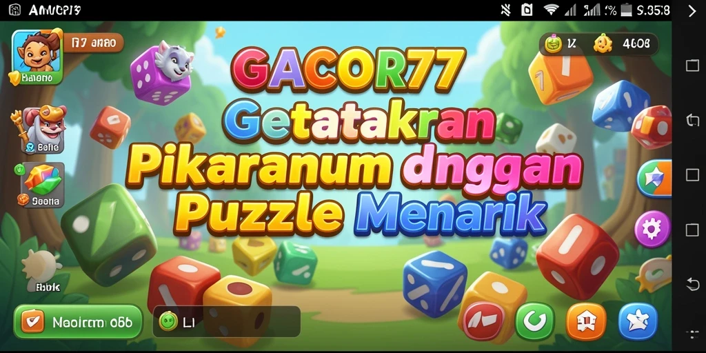 Tampilan menarik dari gameplay GACOR77 yang penuh teka-teki.