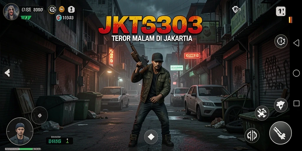 Tangkapan layar menunjukkan suasana menegangkan dari gameplay JKT303.