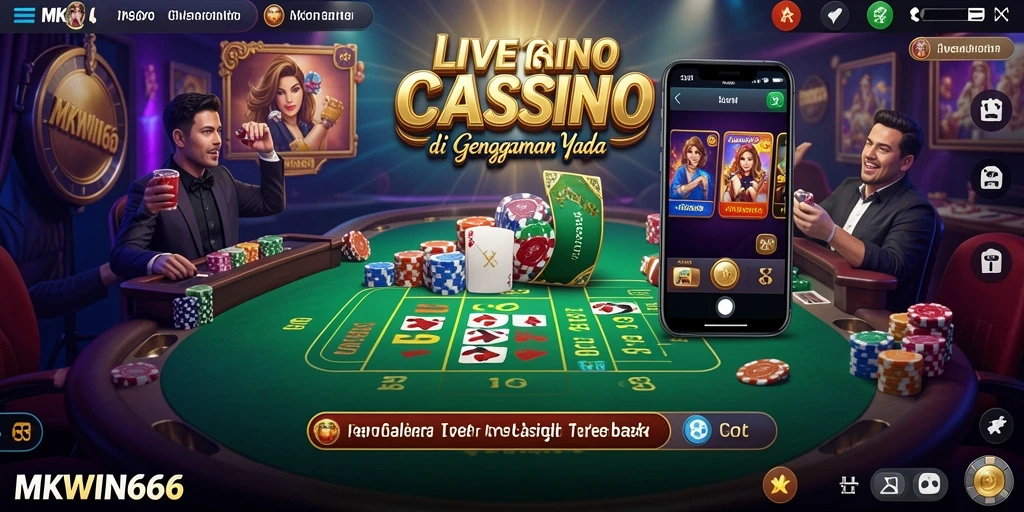 Gameplay seru di MKWIN666 dengan dealer langsung yang profesional.