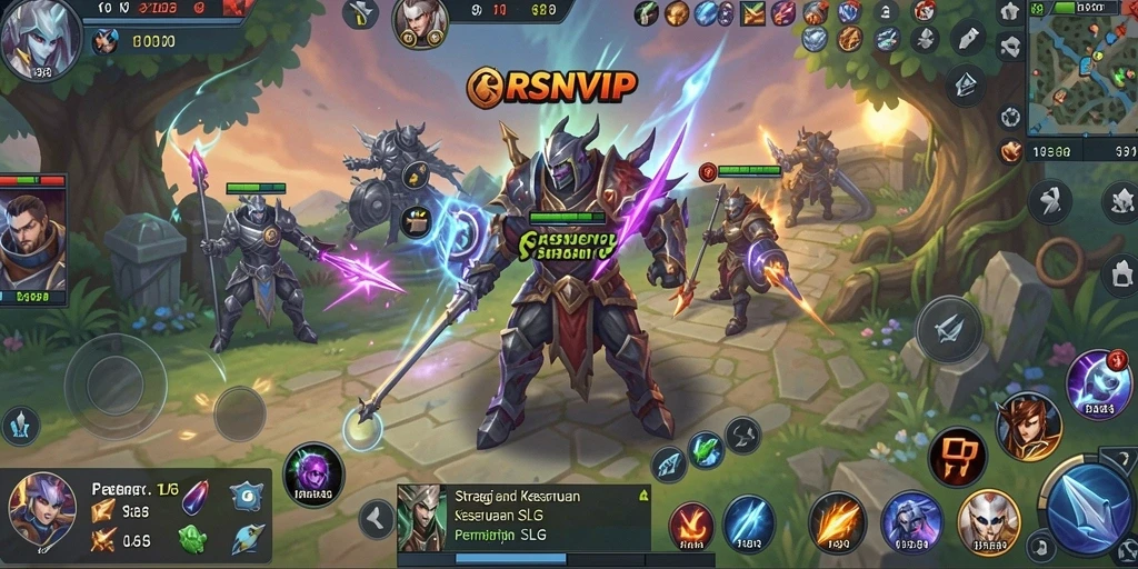 Tampilan gameplay RSNVIP yang menarik dengan strategi mendalam.