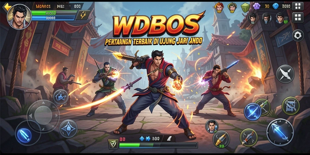 Gameplay WDBOS yang mendebarkan dalam pertarungan sengit.